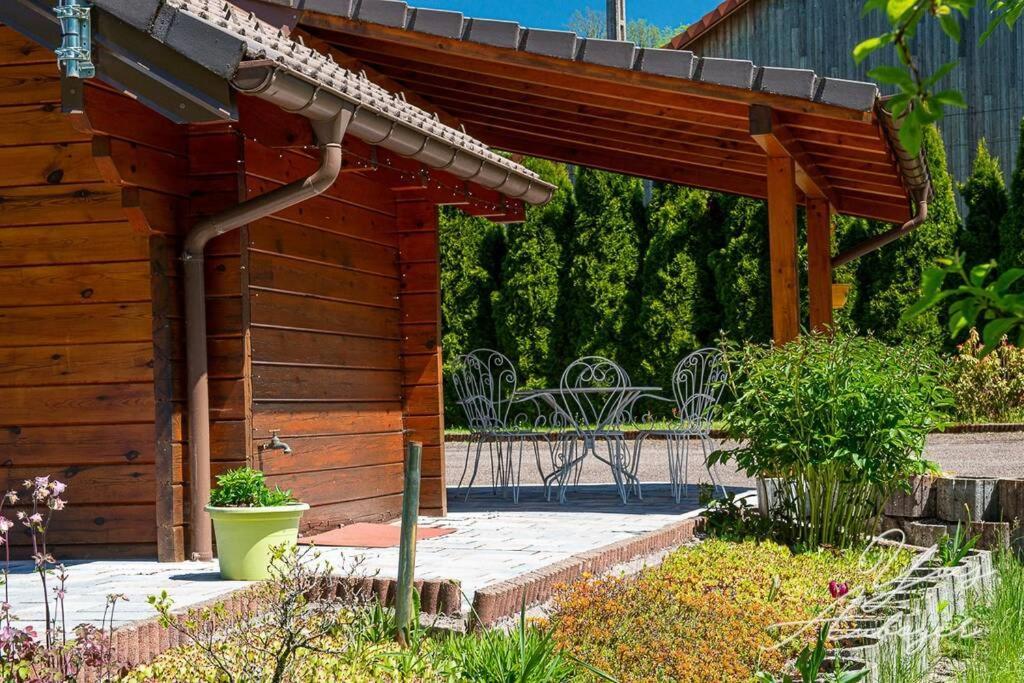 Chalet La Calougeotte, Jardin, Spa Et Sauna Prives Le Ménil Kültér fotó