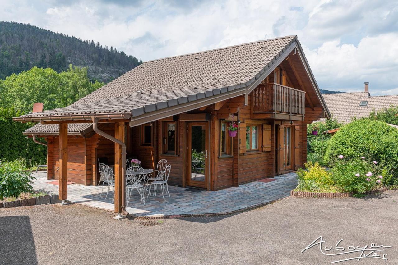 Chalet La Calougeotte, Jardin, Spa Et Sauna Prives Le Ménil Kültér fotó