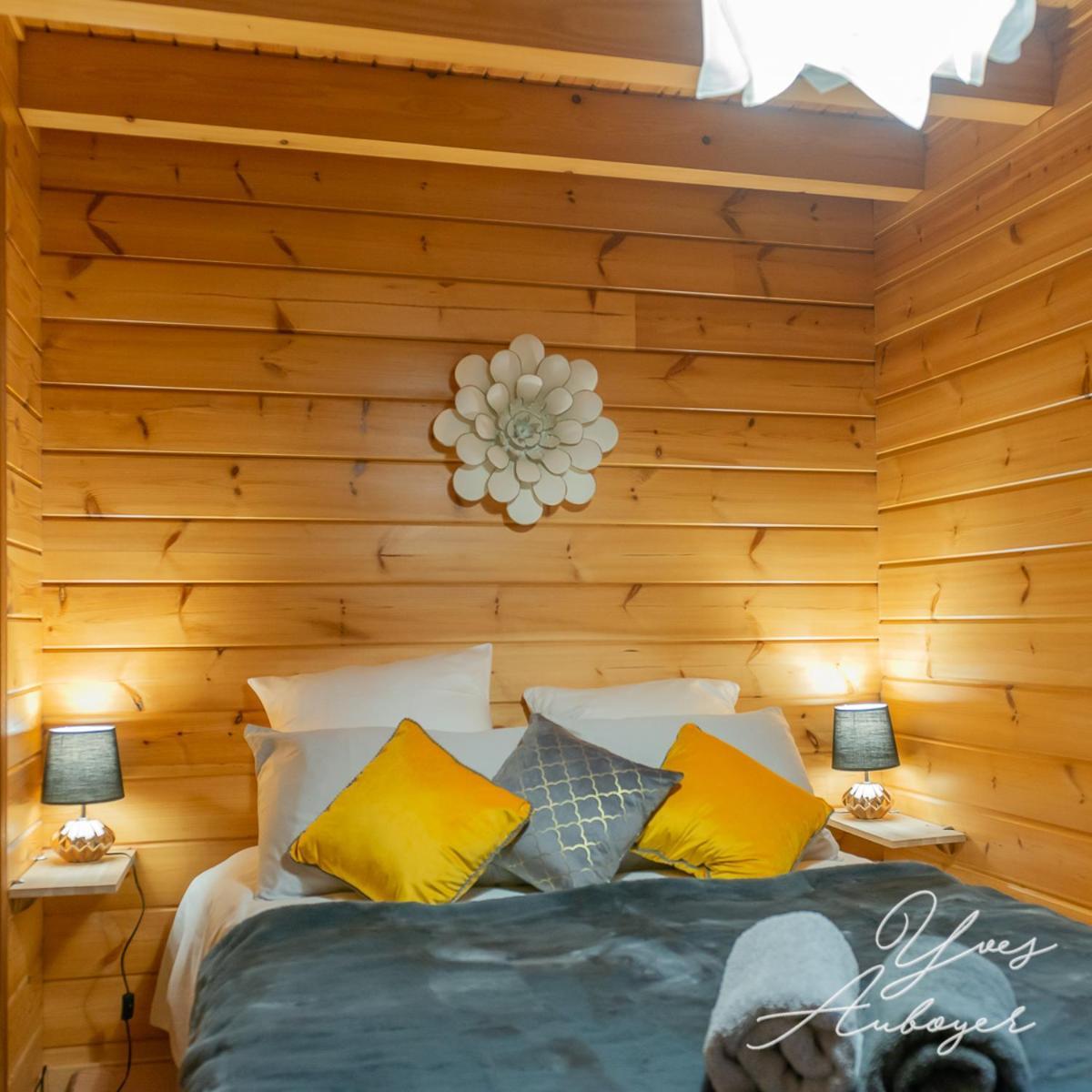 Chalet La Calougeotte, Jardin, Spa Et Sauna Prives Le Ménil Kültér fotó