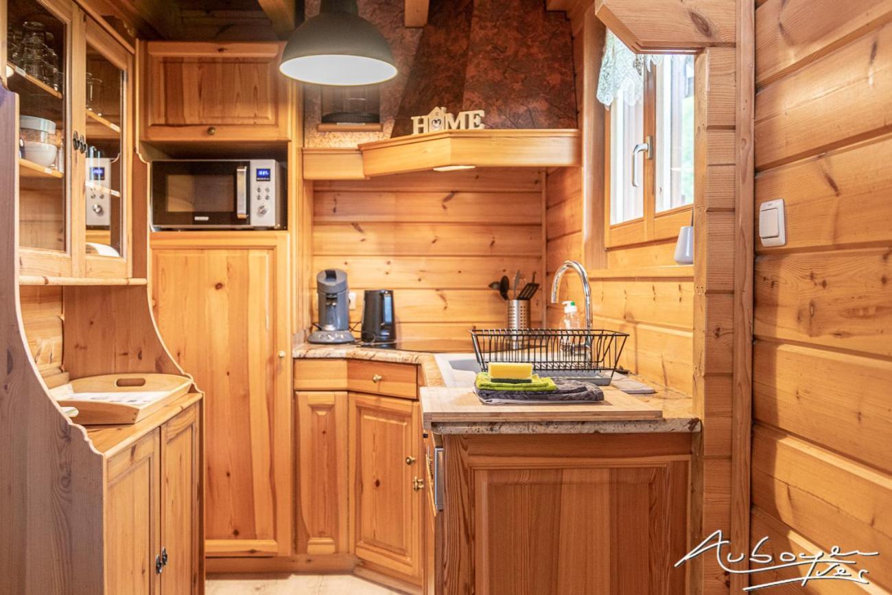 Chalet La Calougeotte, Jardin, Spa Et Sauna Prives Le Ménil Kültér fotó