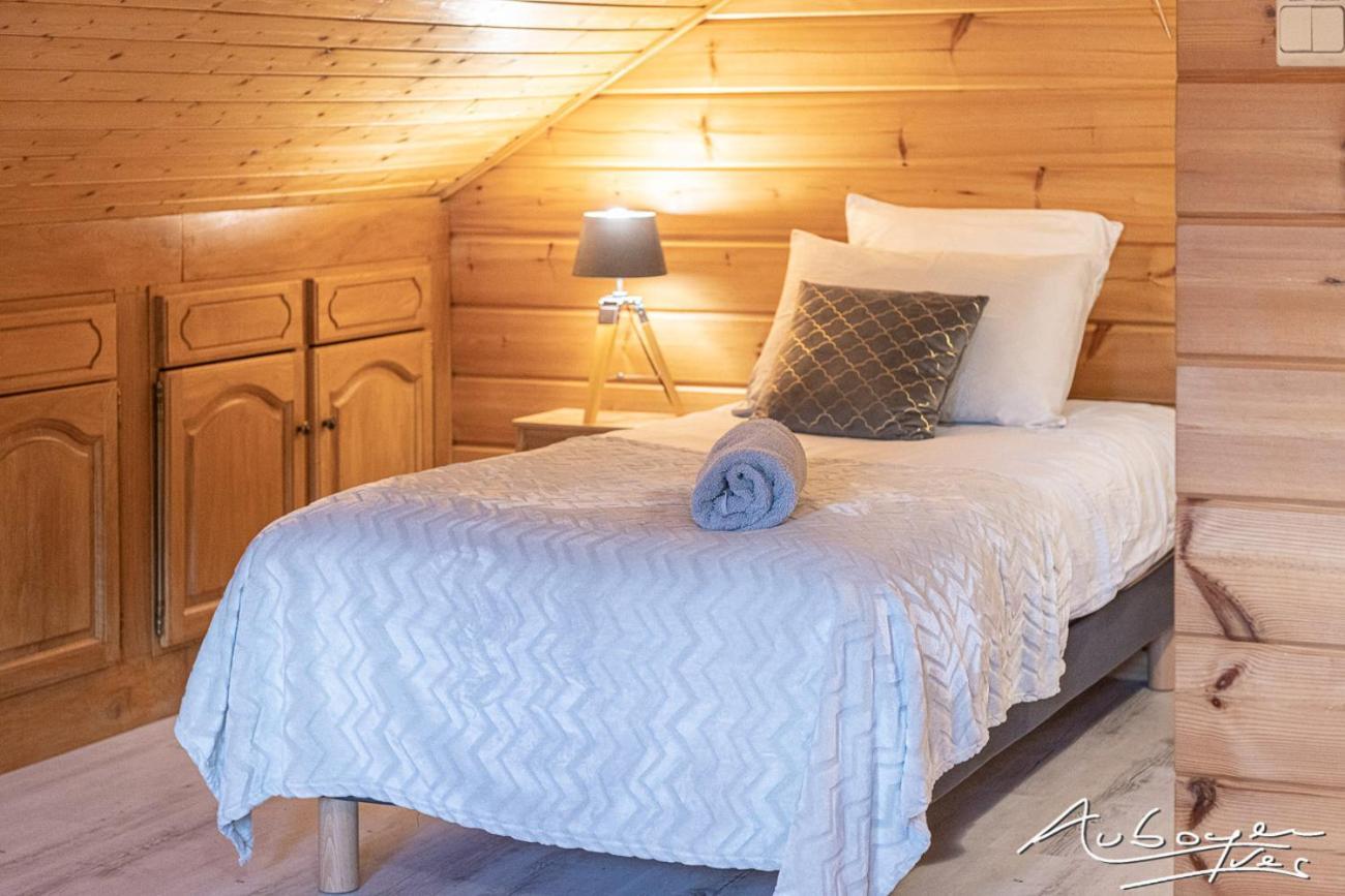 Chalet La Calougeotte, Jardin, Spa Et Sauna Prives Le Ménil Kültér fotó