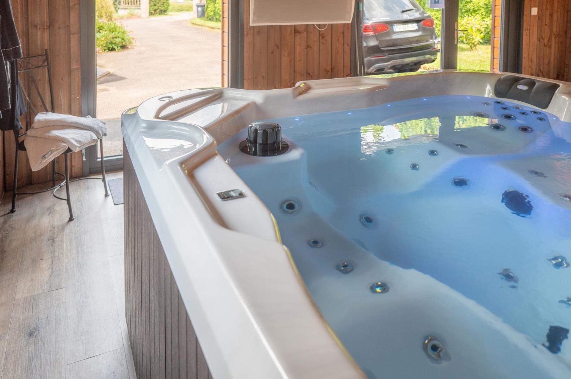 Chalet La Calougeotte, Jardin, Spa Et Sauna Prives Le Ménil Kültér fotó