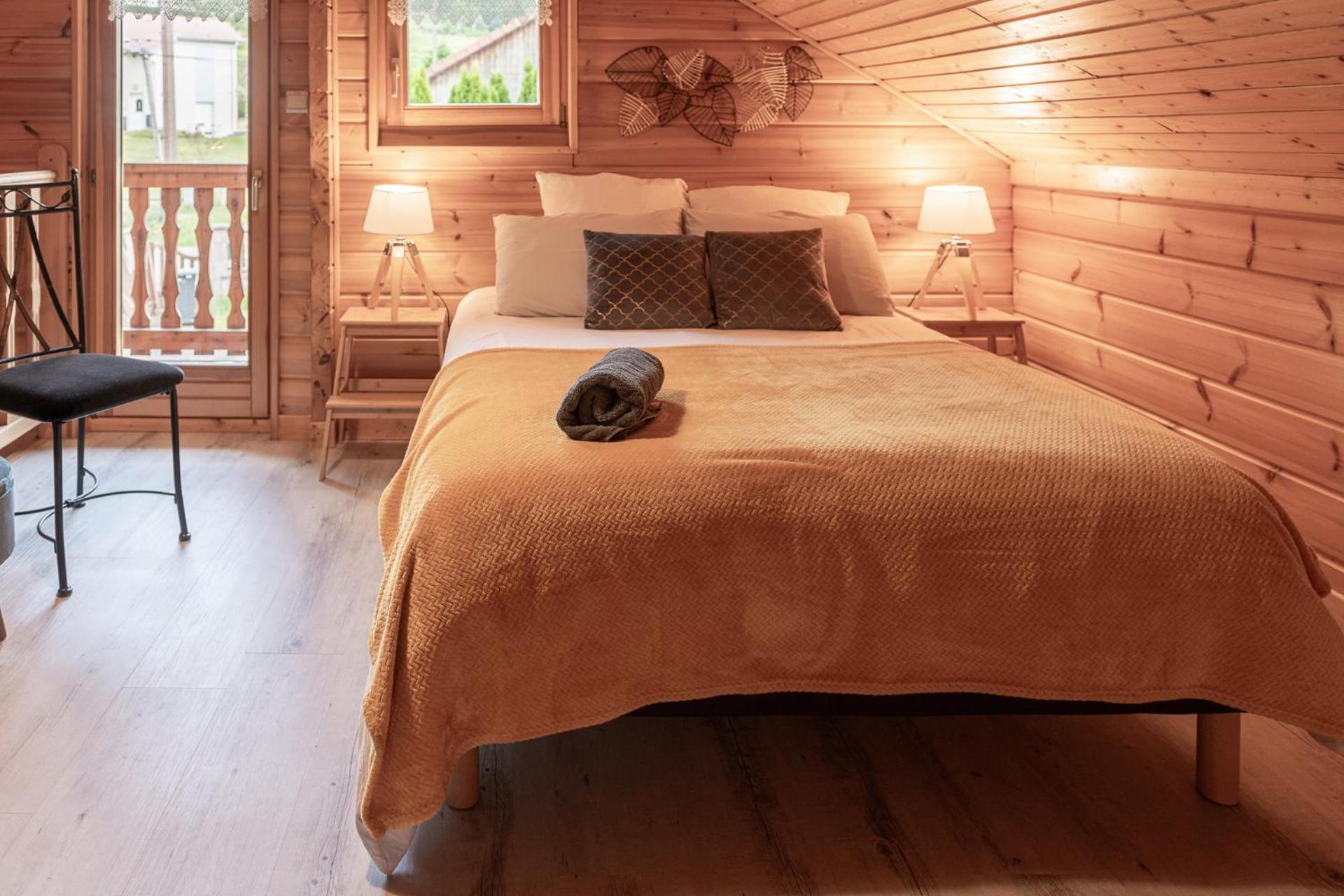 Chalet La Calougeotte, Jardin, Spa Et Sauna Prives Le Ménil Kültér fotó