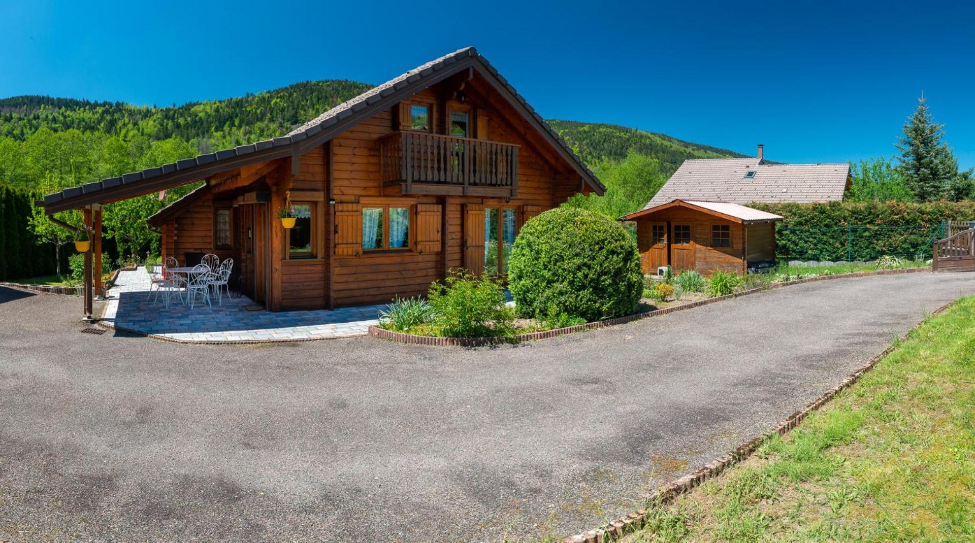 Chalet La Calougeotte, Jardin, Spa Et Sauna Prives Le Ménil Kültér fotó